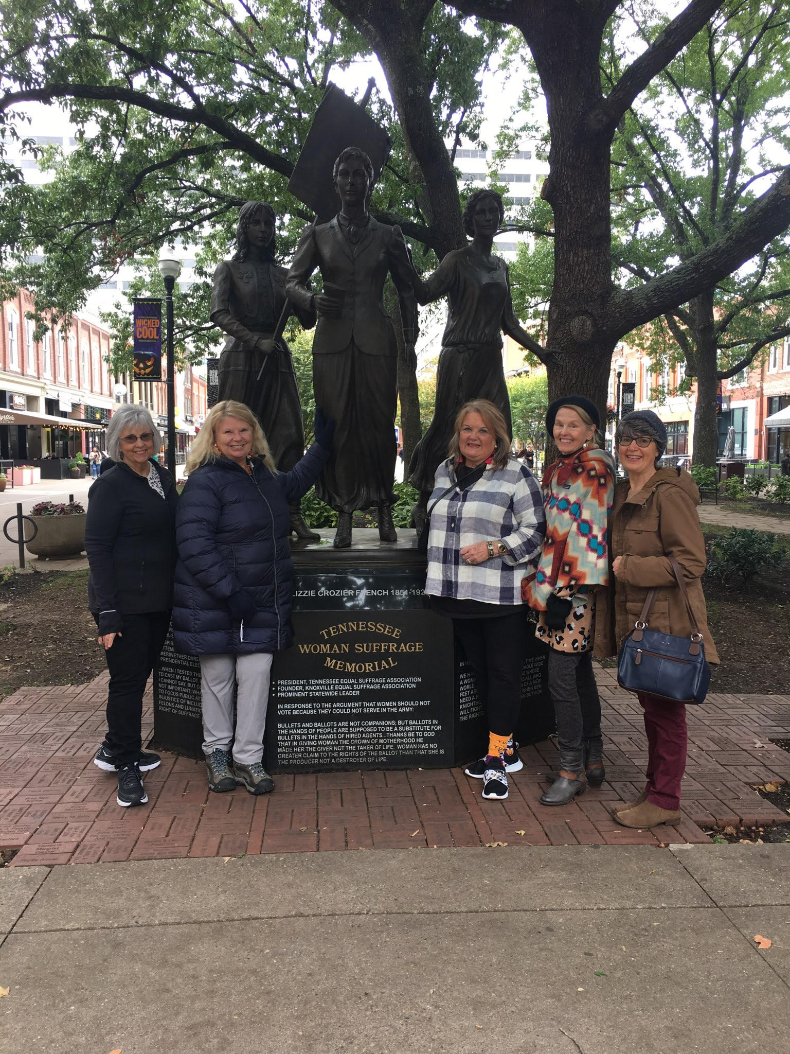 Ossoli members join the Misbehaving Women Tour in Knoxville