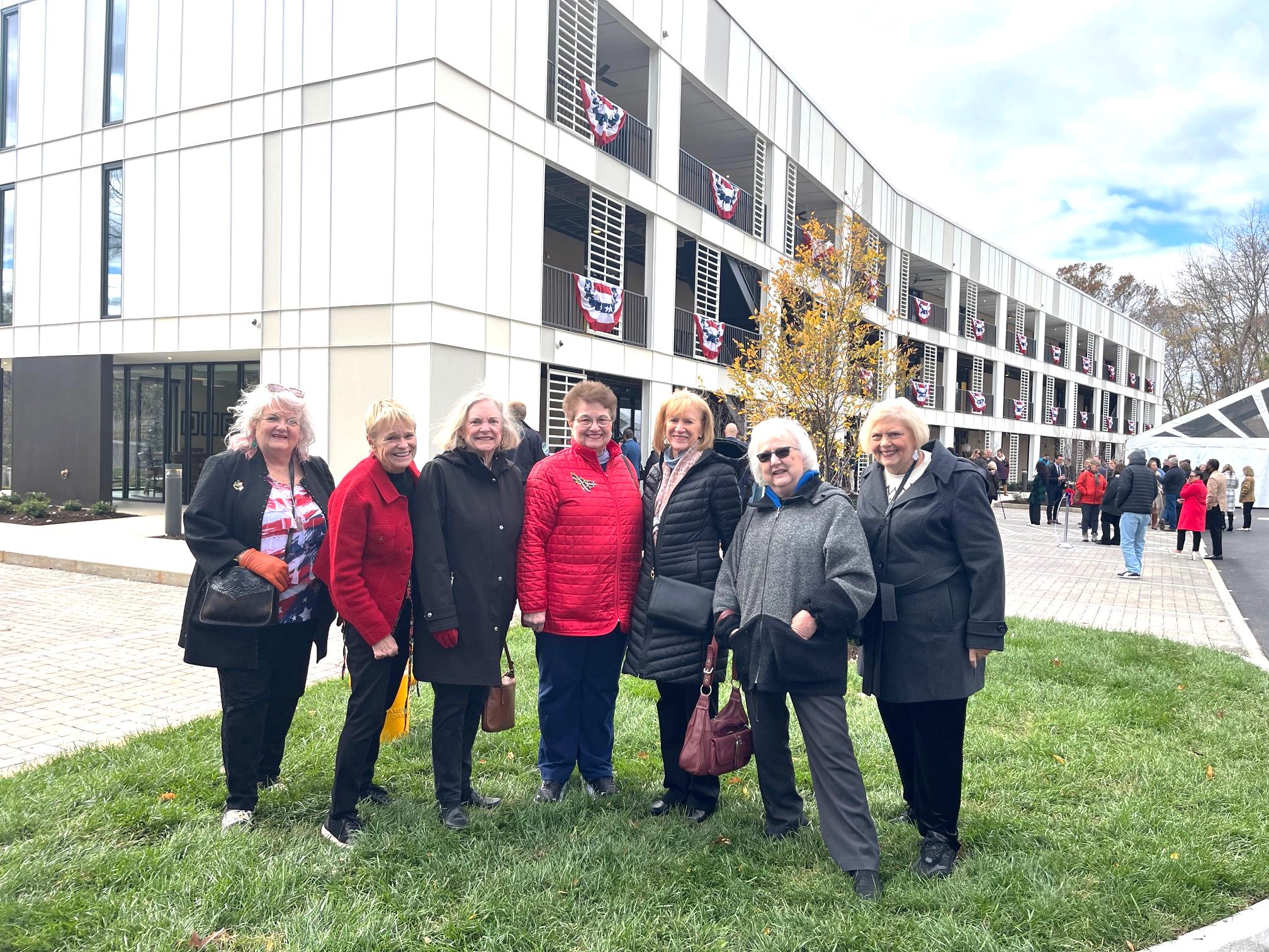 Read more about the article Ossoli Circle Members Attend Liberty Place Ribbon Cutting Ceremony