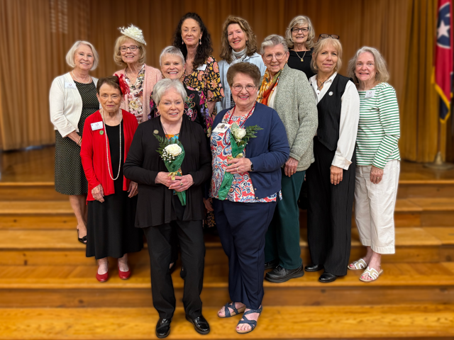Read more about the article GFWC Ossoli Circle honors members with Years of Service Recognition Pins.